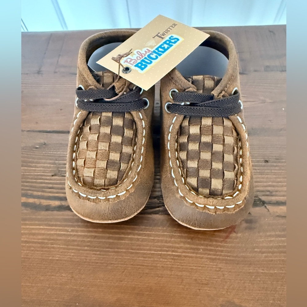 Twister Carson Baby Bucker Moccasin Boots Infant 4 - Picture 3 of 11